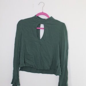 Going out top. Open back